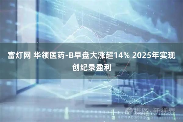 富灯网 华领医药-B早盘大涨超14% 2025年实现创纪录盈利